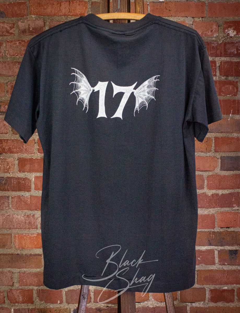 Vintage Winger 17 Concert T Shirt 1988 Black Medium/Large