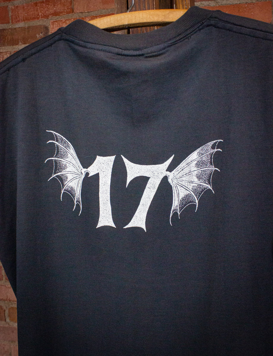 Vintage Winger 17 Concert T Shirt 1988 Black Medium/Large
