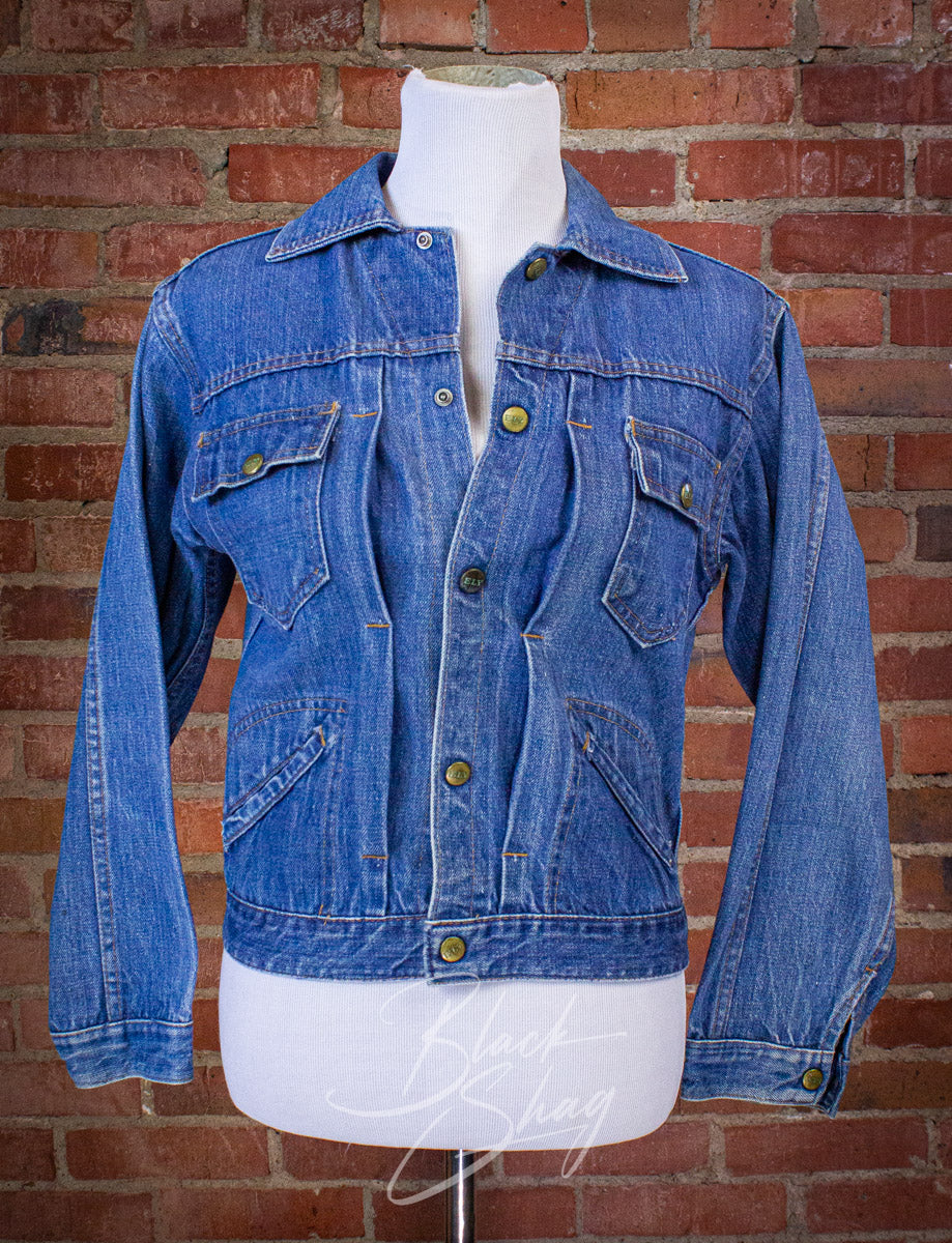 Vintage Women's ELY Denim Jacket 70s Small