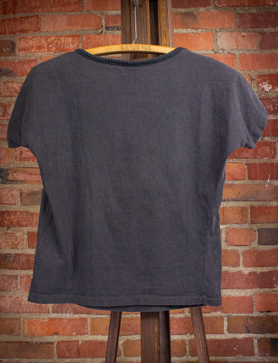 Vintage Women's Harley Davidson Rose Graphic T Shirt 1991 Small