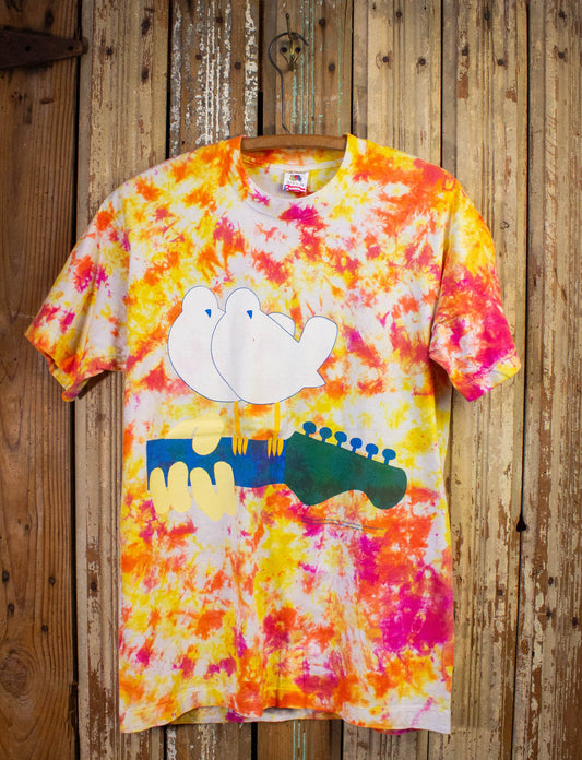 Vintage Woodstock 94 Concert T Shirt 1994 Tie Dye Large