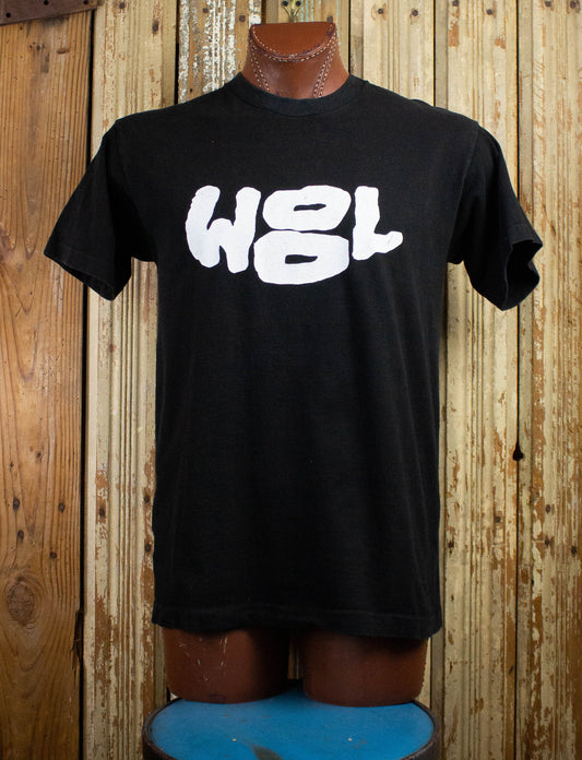 Vintage Wool Rx Concert T Shirt 90s Black Large