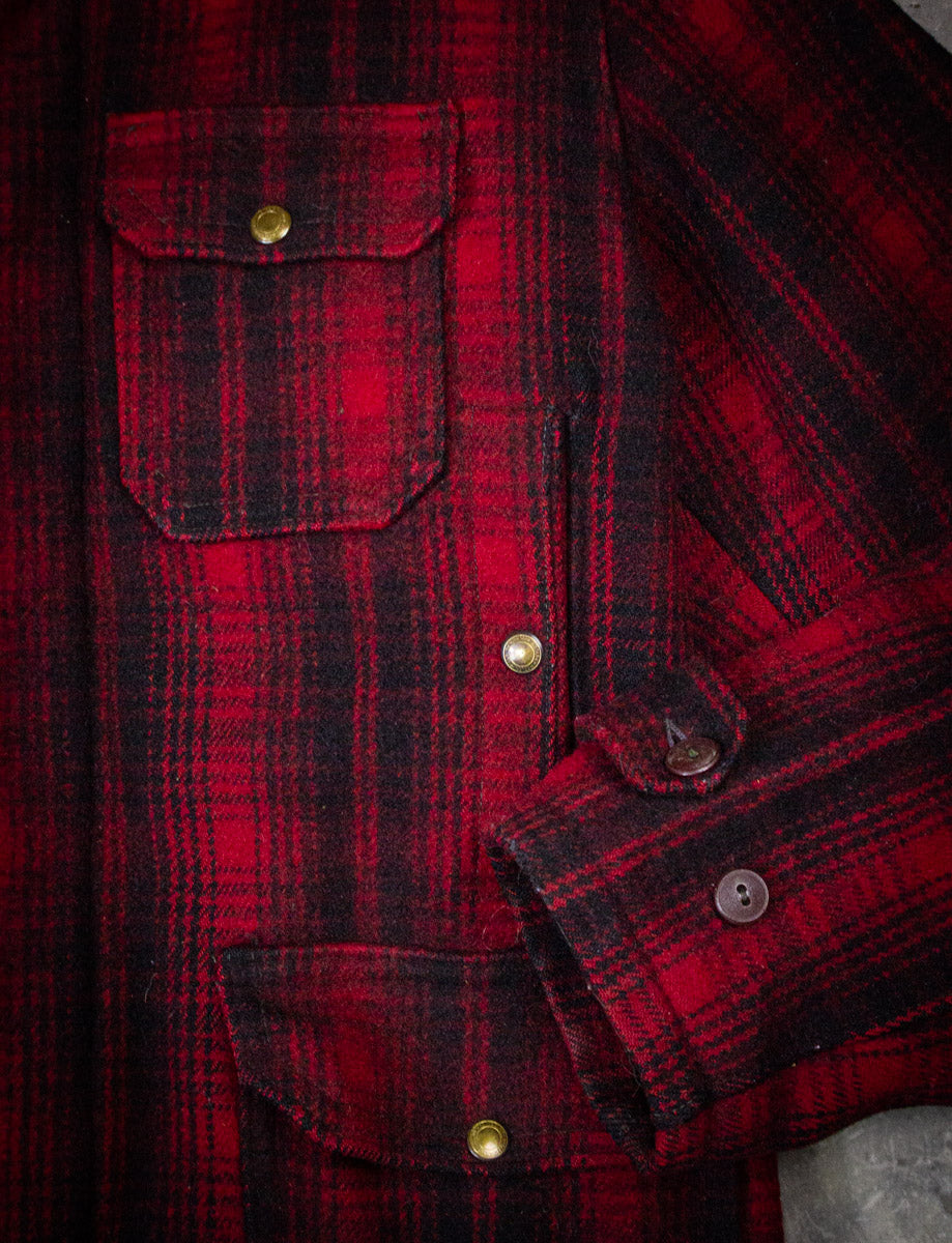 Vintage Woolrich Buffalo Plaid Jacket 50s XL
