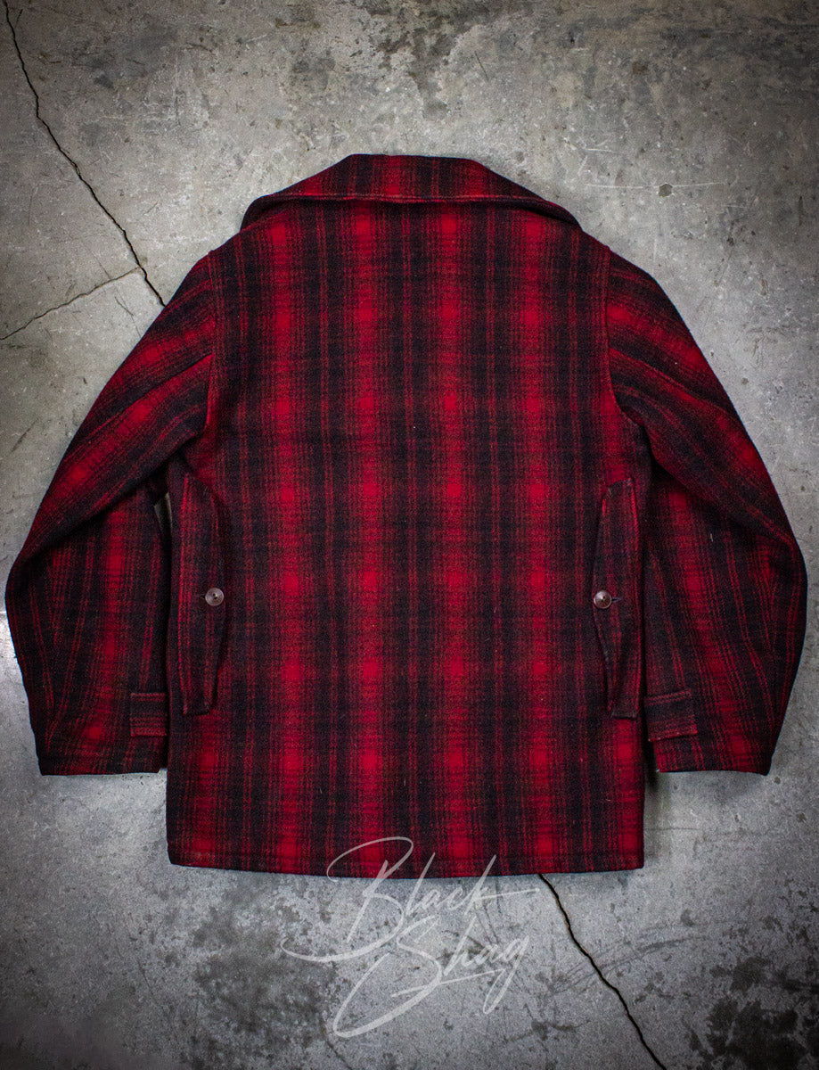 Vintage Woolrich Buffalo Plaid Jacket 50s XL – Black Shag Vintage