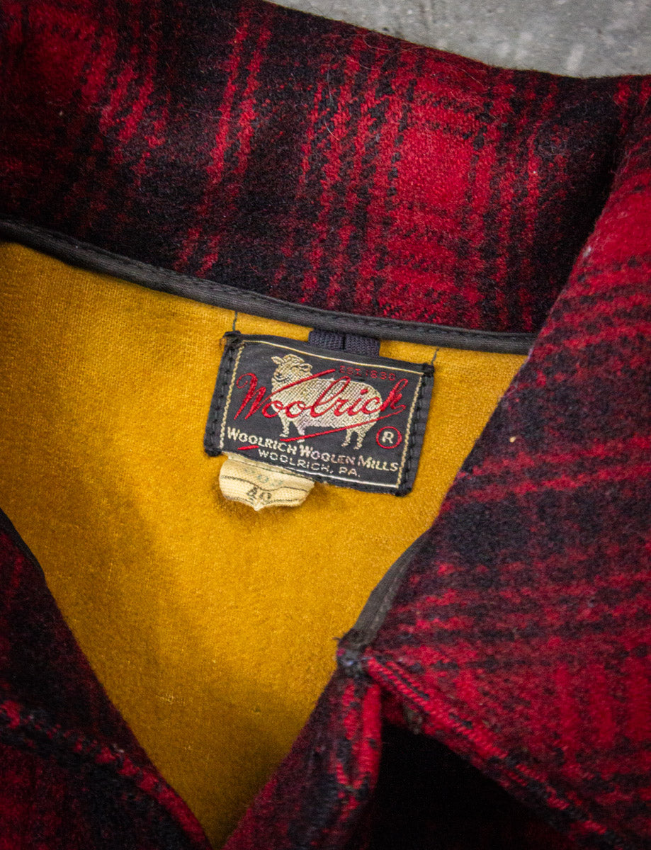 Vintage Woolrich Buffalo Plaid Jacket 50s XL