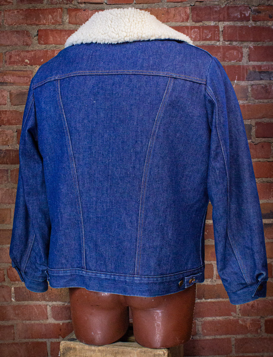 Vintage Wrangler Sherpa Denim Jacket XL
