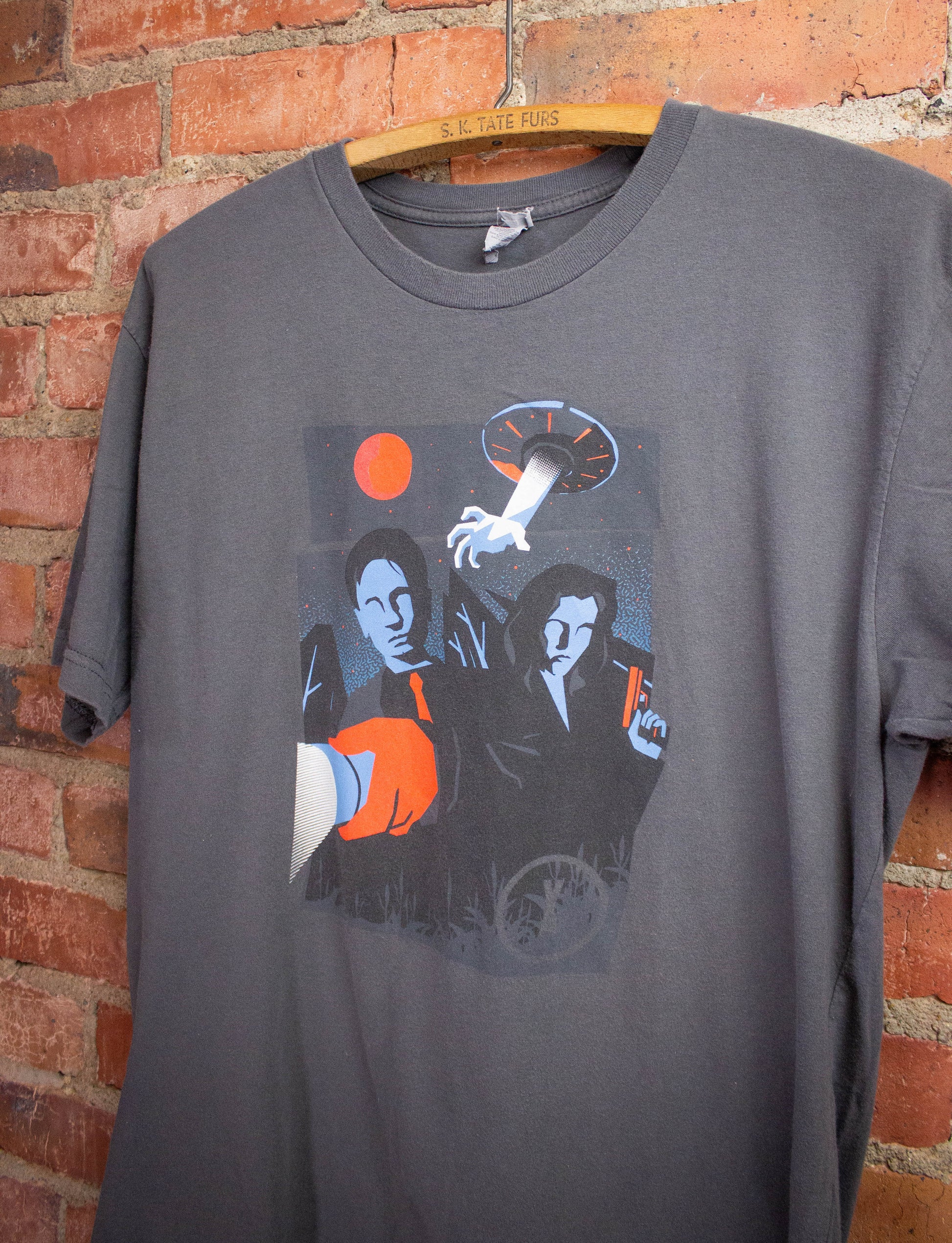 Vintage X-Files Graphic T-Shirt 2000s M – Black Shag Vintage