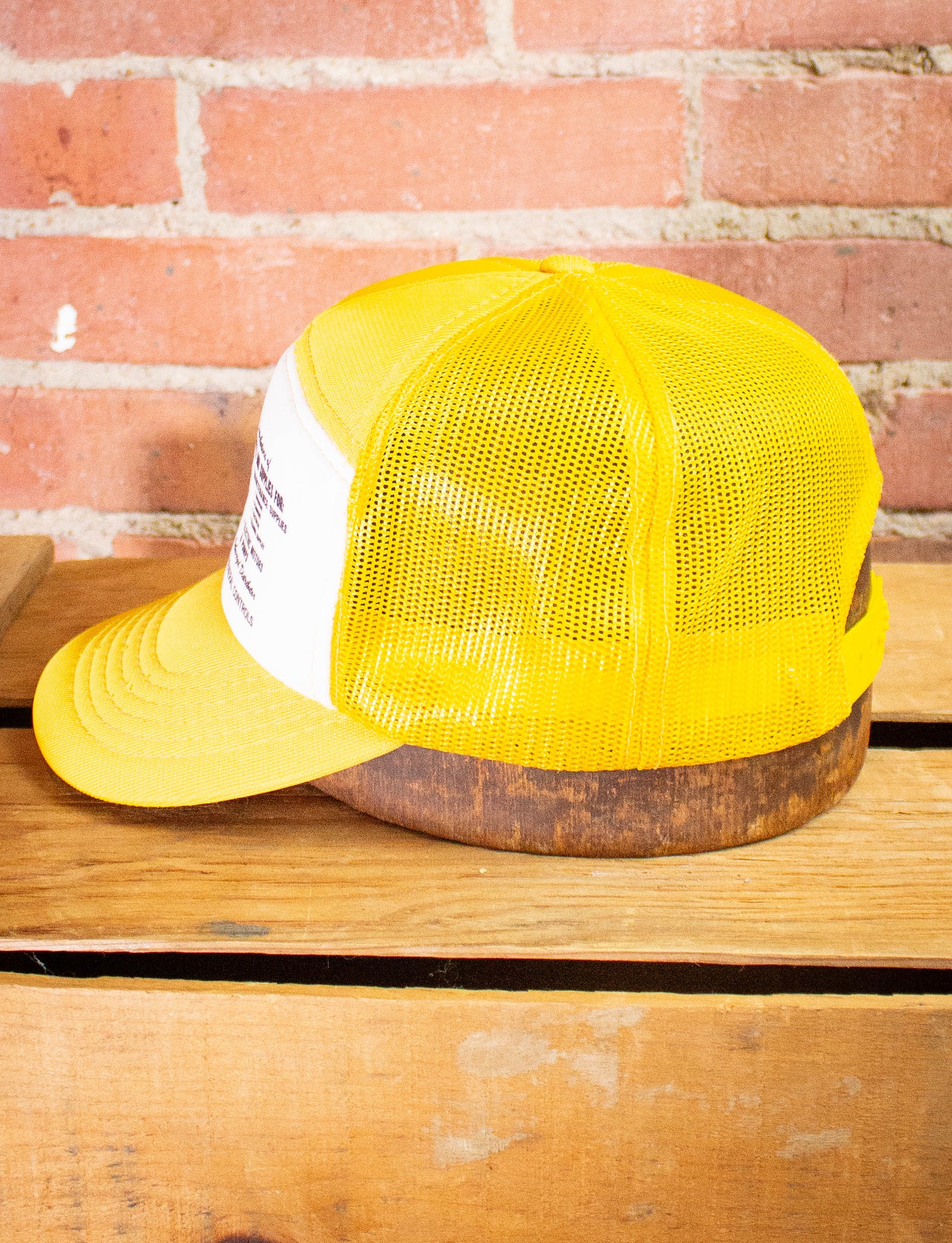Vintage NAPCO Yellow Trucker Hat