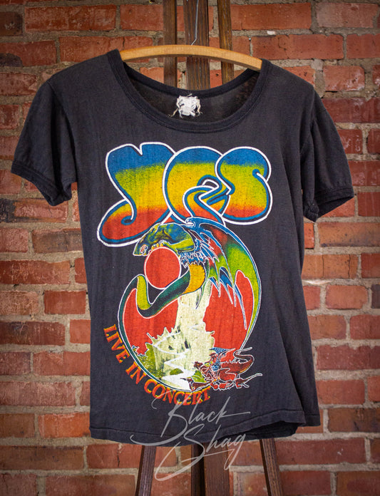 Vintage Yes Machine Messiah Parking Lot Concert T Shirt 80s Small