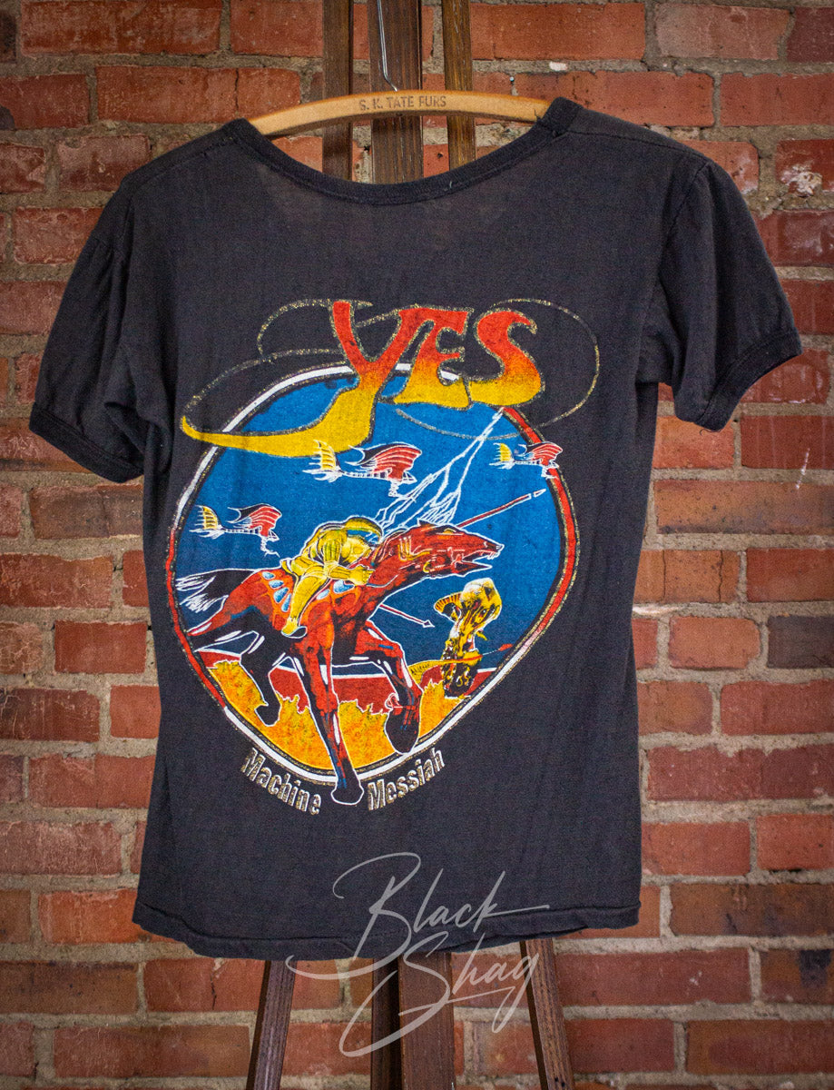 Vintage Yes Machine Messiah Parking Lot Concert T Shirt 80s Small