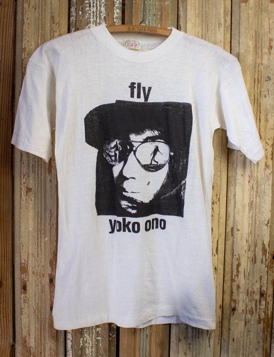 Vintage Yoko Ono Fly Graphic T-Shirt 1971 XS