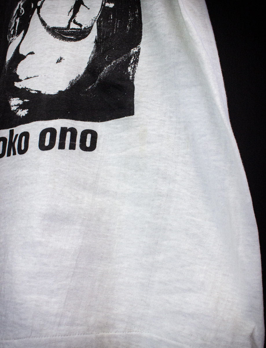 Vintage Yoko Ono Fly Promo T Shirt 1971 XS – Black Shag Vintage