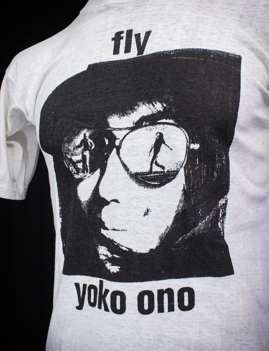 Vintage Yoko Ono Fly Promo T Shirt 1971 XS