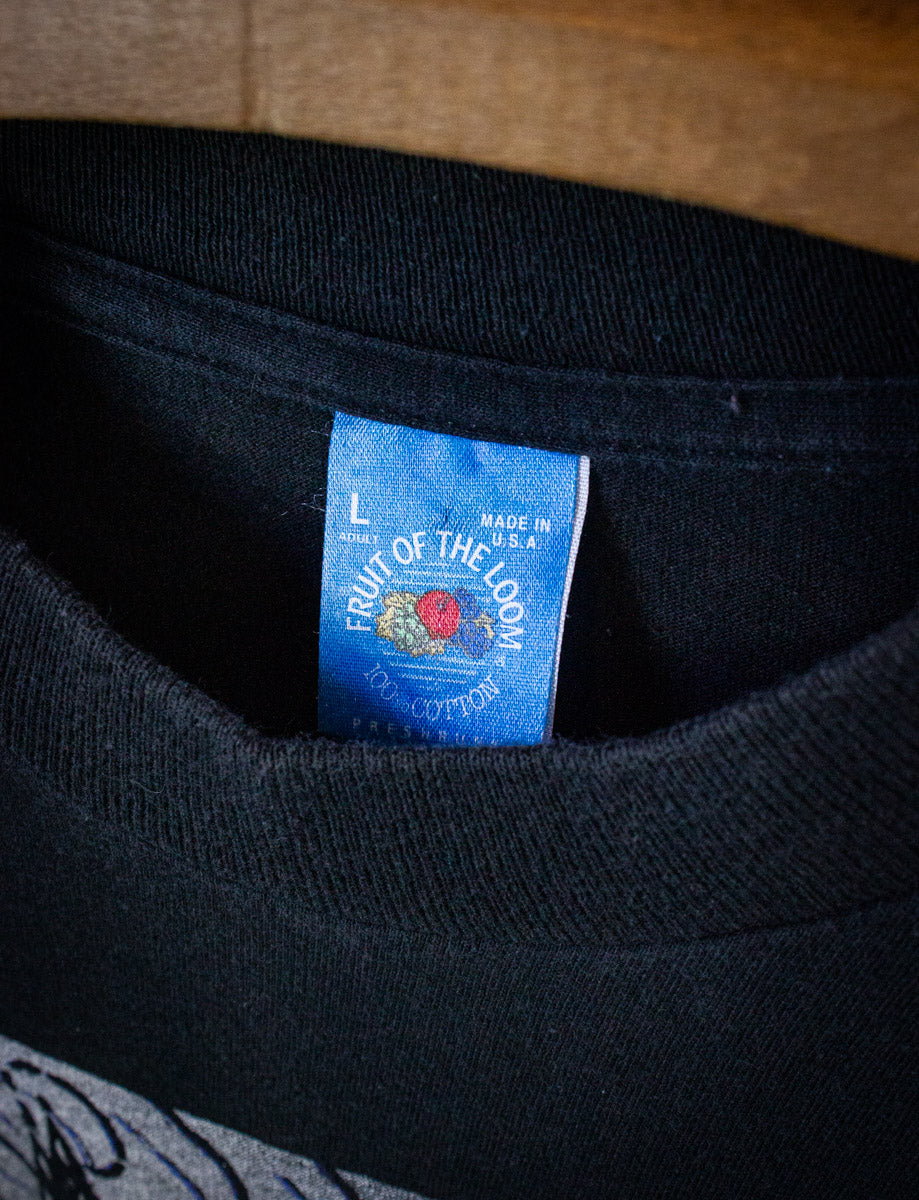 Vintage ZZ Top Antenna World Tour Concert T Shirt 1994 Black Large