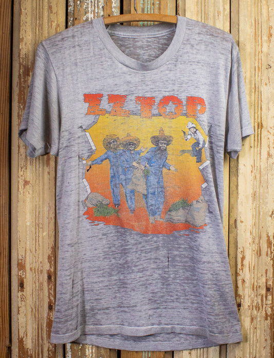 Vintage ZZ Top El Loco Concert T Shirt 1982/83 Gray Medium