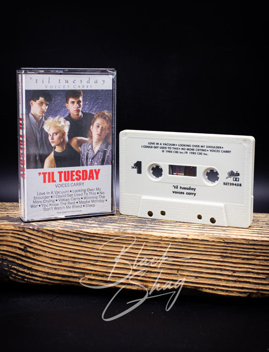 Vintage 'Til Tuesday Voices Carry Cassette 1985