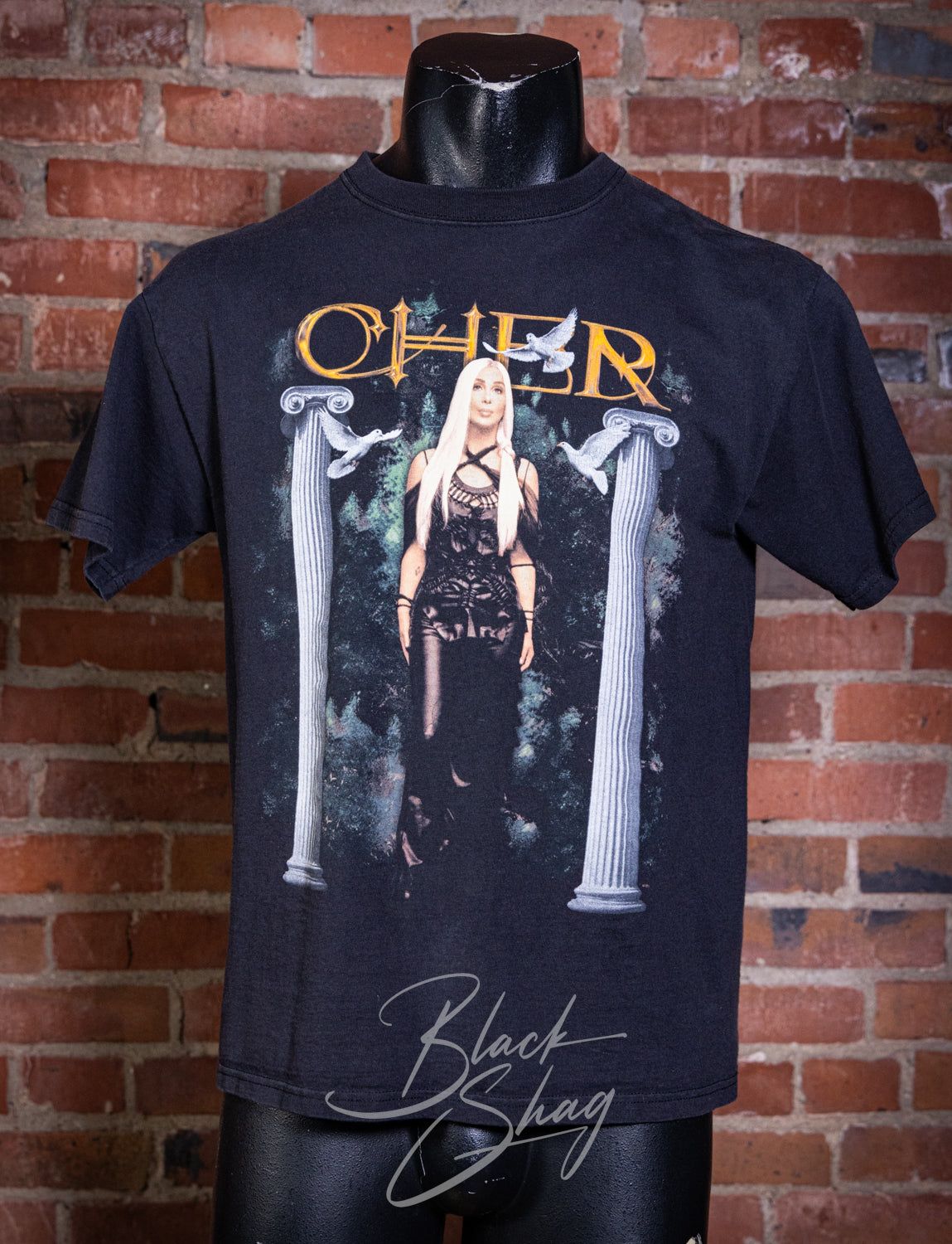 Vintage y2k Cher The Colosseum Caesar's Palace Concert T Shirt Medium