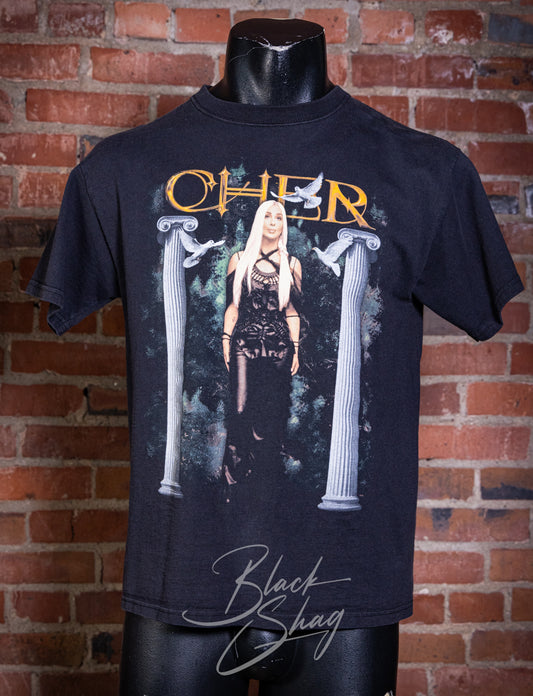 Vintage y2k Cher The Colosseum Caesar's Palace Concert T Shirt Medium