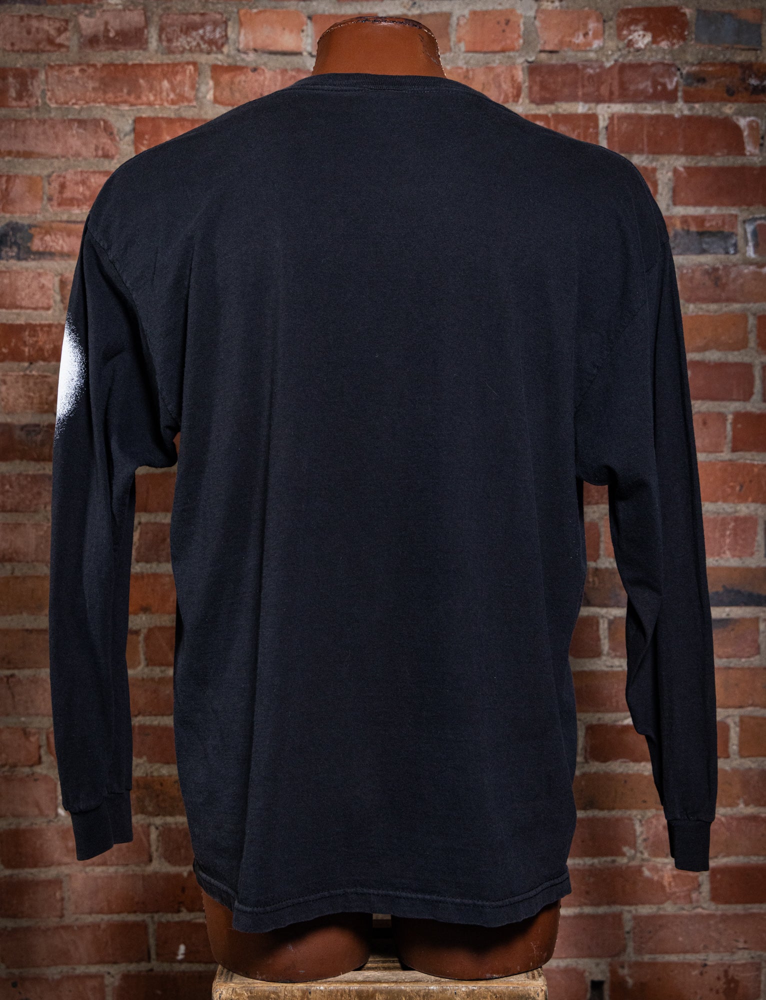 Vintage y2k Korn Spray Paint Logo Long Sleeve Concert T Shirt XL