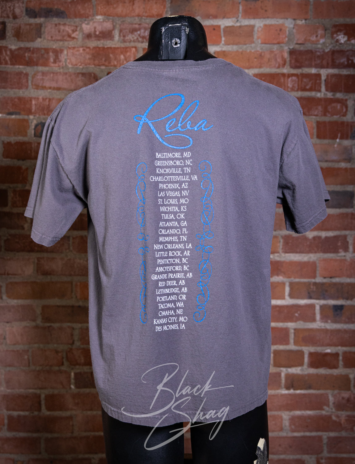 Vintage 2000s Reba McEntire Tour Concert T Shirt Large