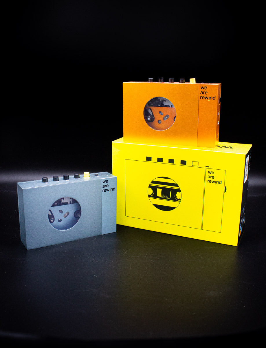 We Are Rewind Bluetooth Cassette Player