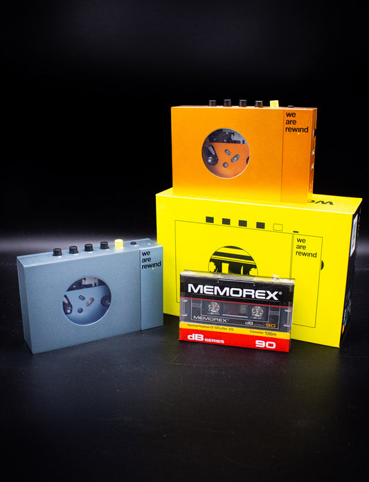 We Are Rewind Bluetooth Cassette Player
