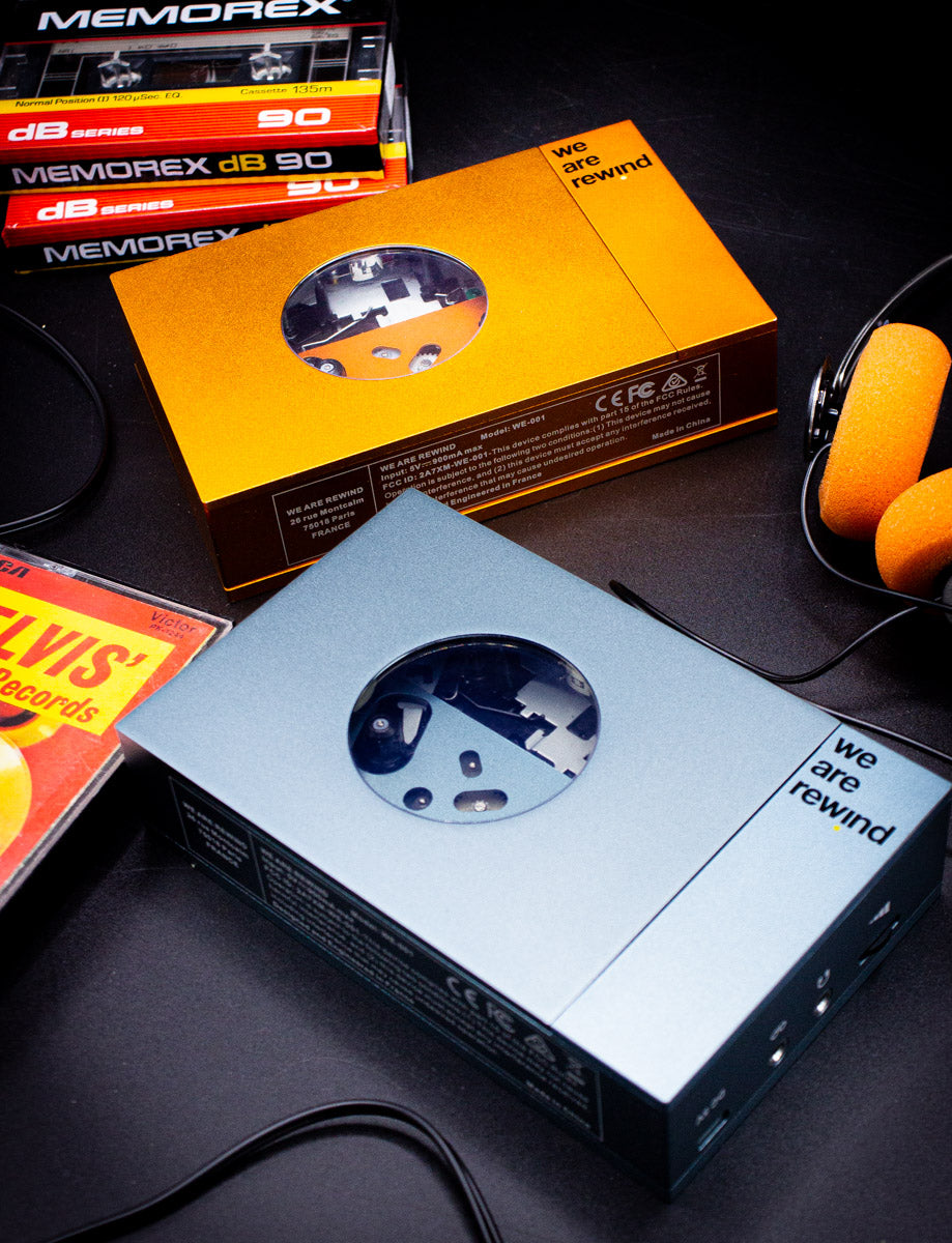 We Are Rewind Bluetooth Cassette Player