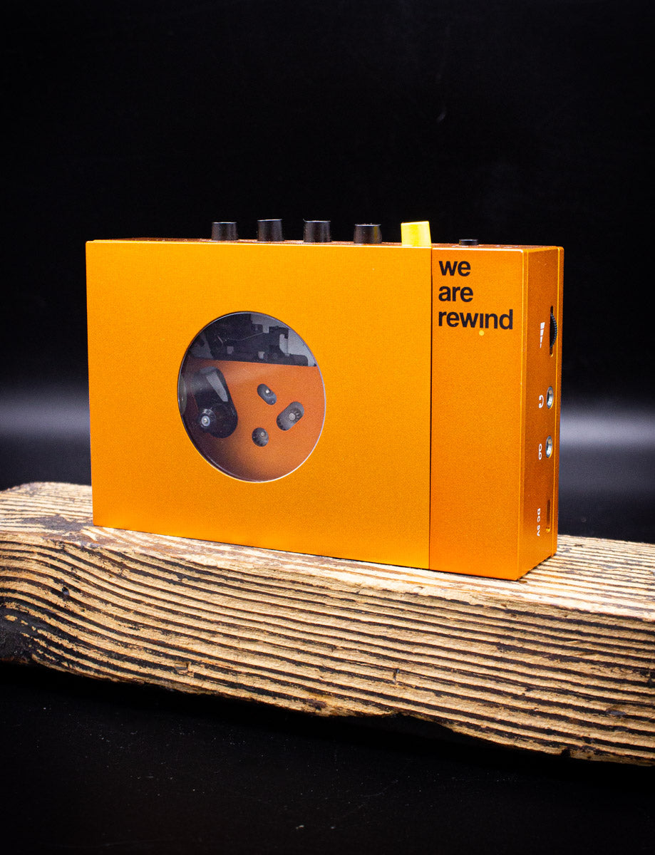 We Are Rewind Bluetooth Cassette Player