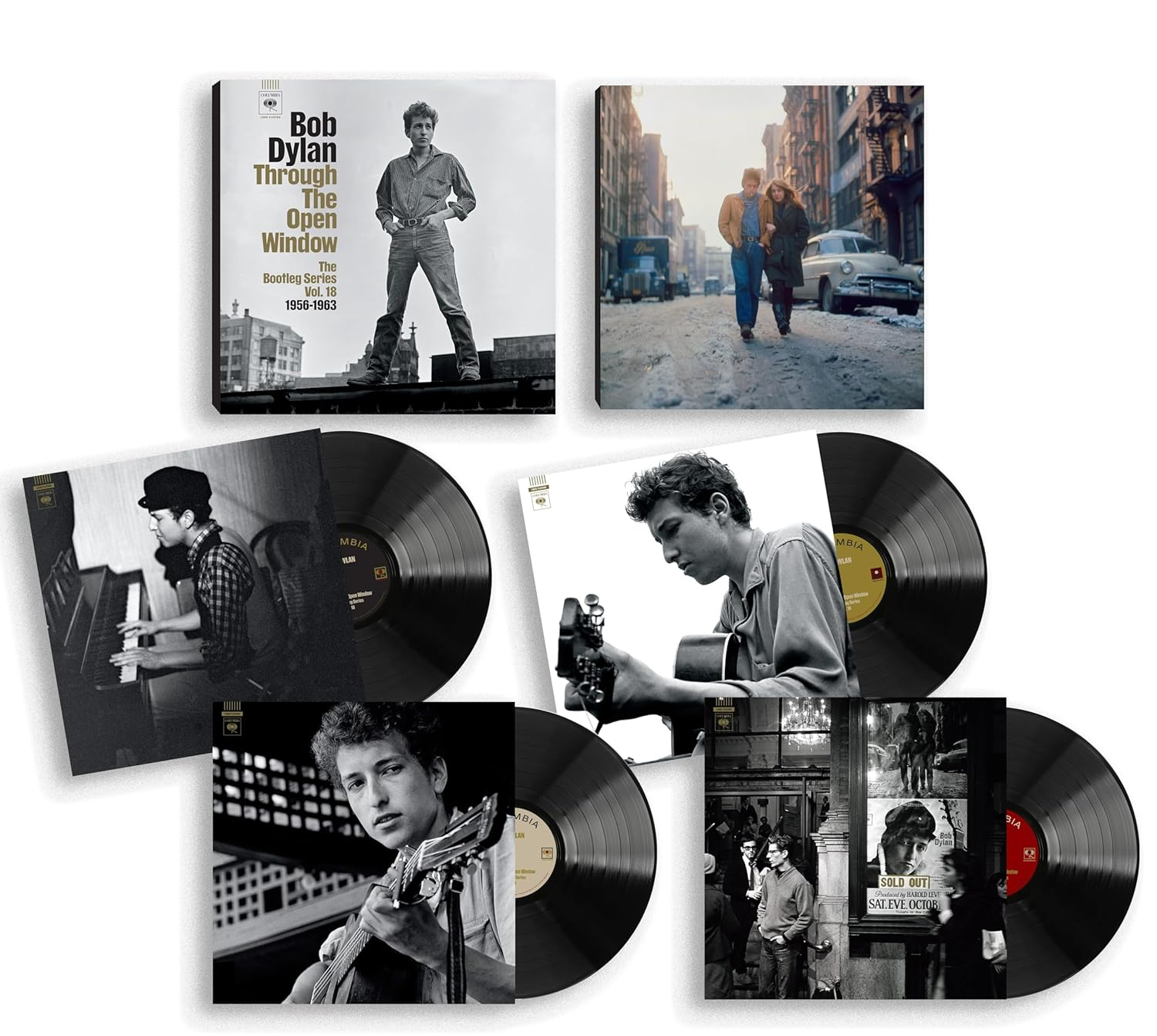 Bob Dylan Through The Open Window 4 LP Vinyl Box Set 