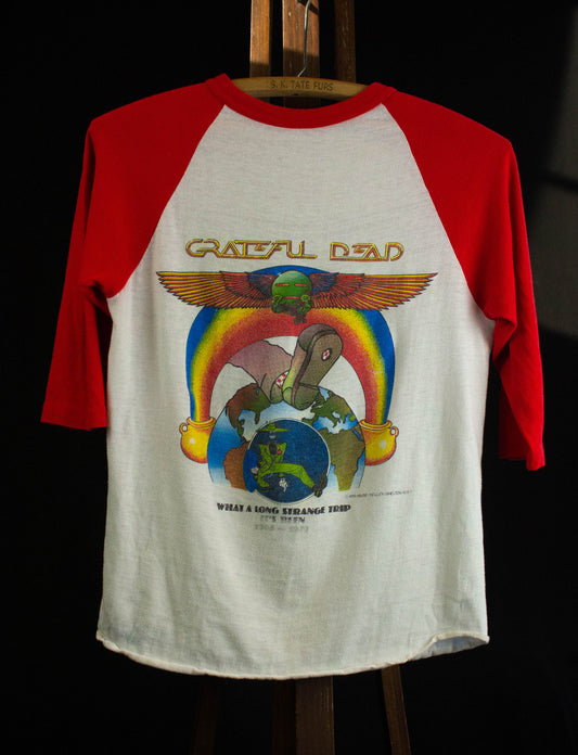 Vintage Grateful Dead 1969-1979 Long Strange Trip Concert T Shirt Jersey S