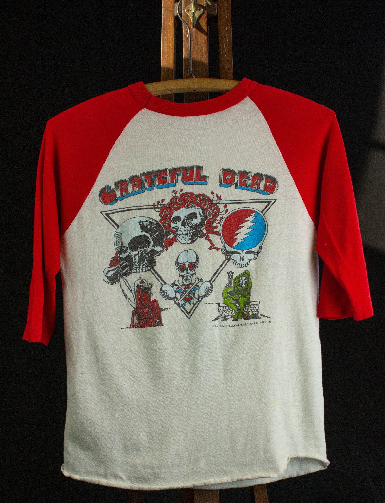 Vintage Grateful Dead 1969-1979 Long Strange Trip Concert T Shirt Jersey S