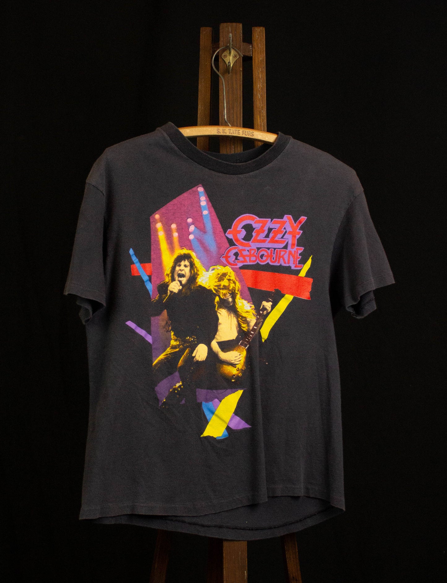 Vintage 1988 Ozzy Osbourne No Rest for the Wicked Concert T Shirt Medium/Large