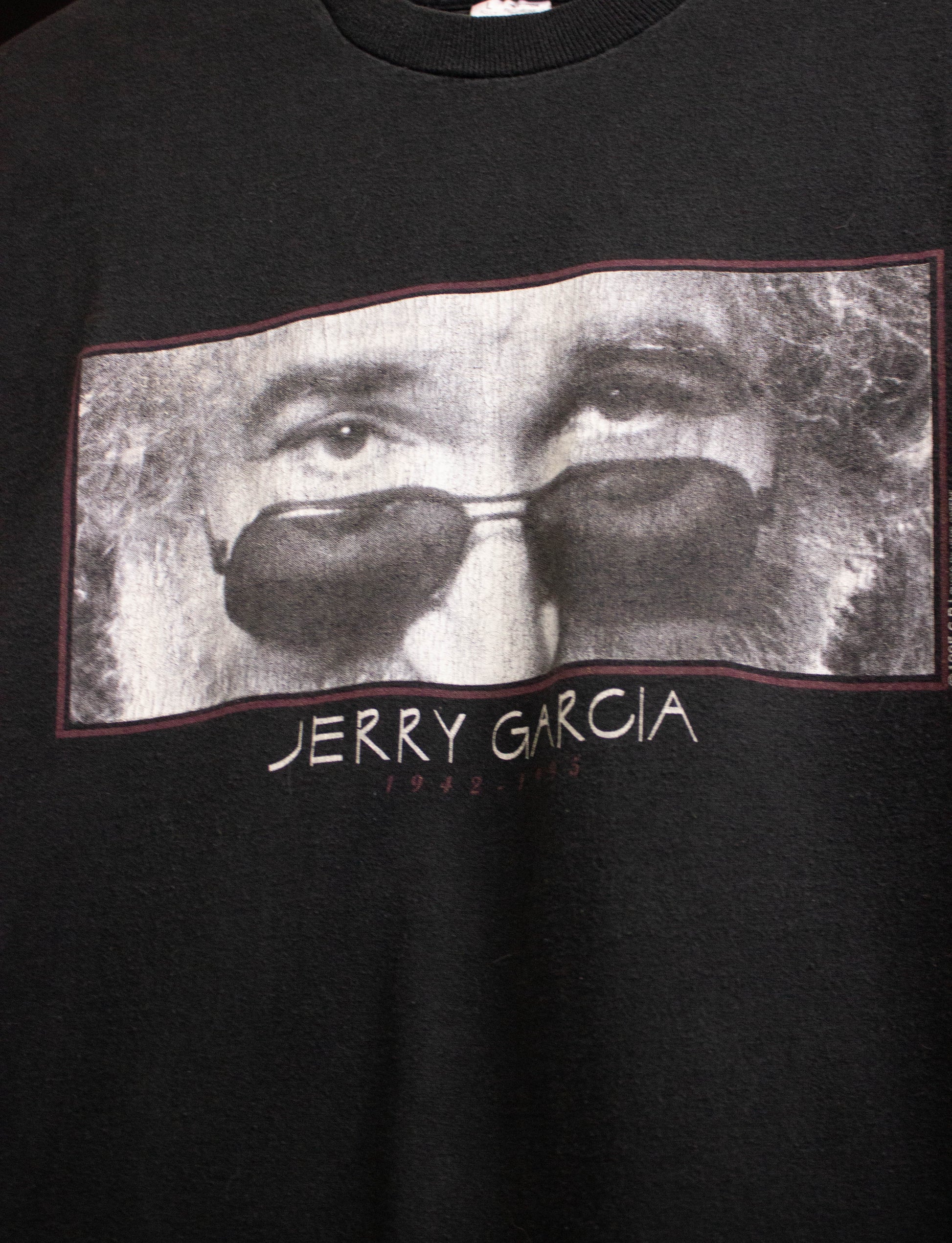 Vintage 1995 Jerry Garcia Tribute T Shirt Large