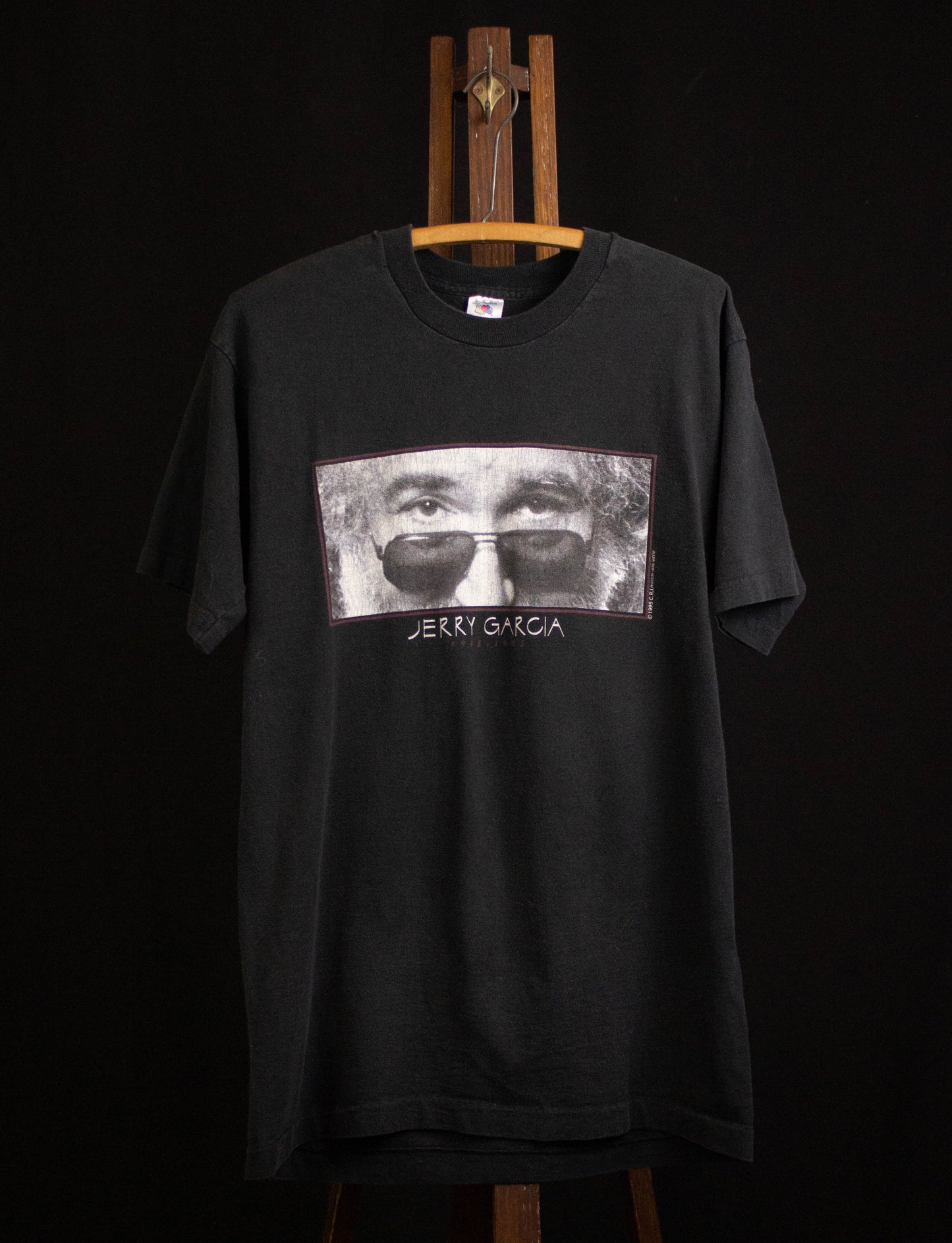 Vintage 1995 Jerry Garcia Tribute T Shirt Large