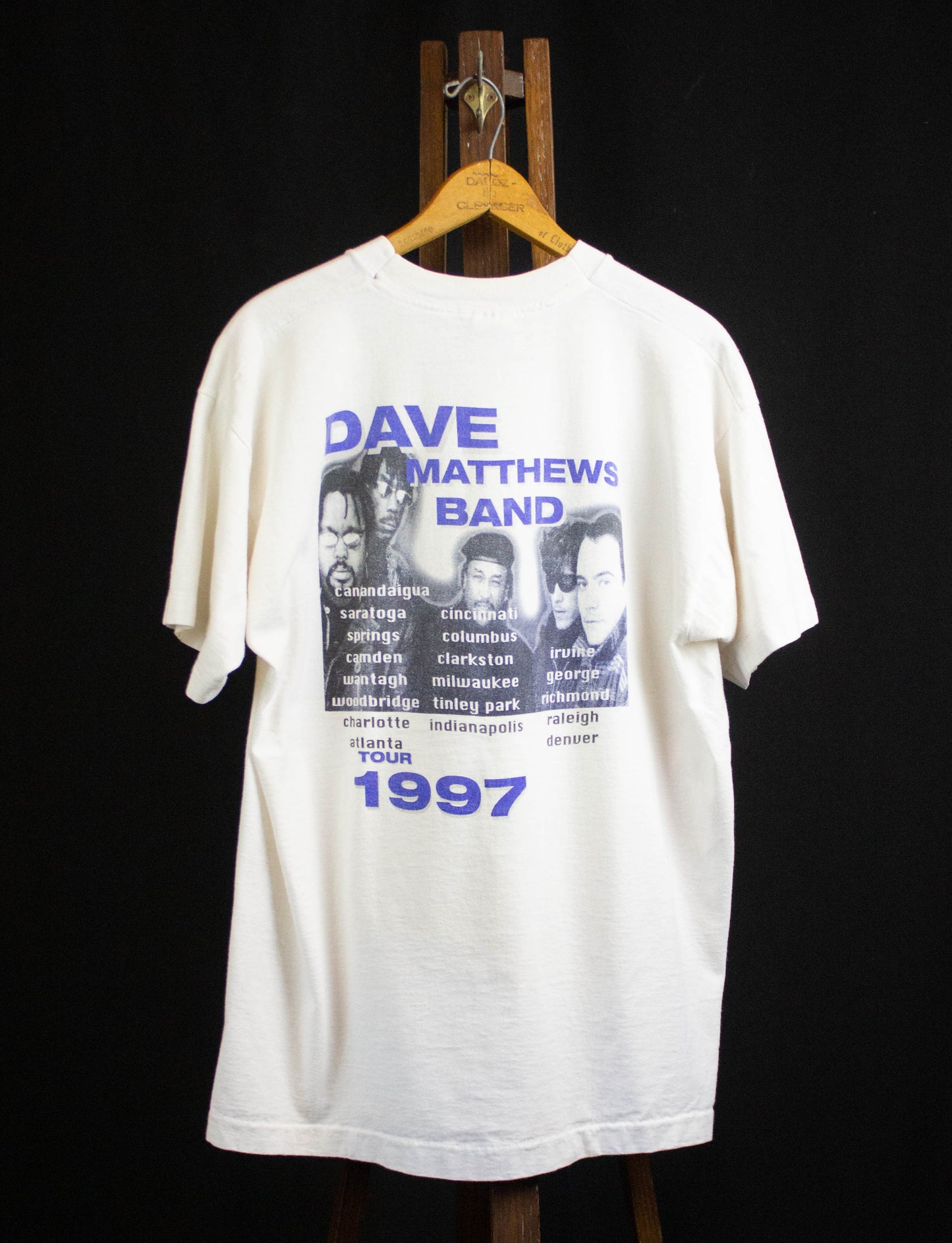 Vintage 1997 Dave Matthews Band Crash Tour Concert T Shirt XL