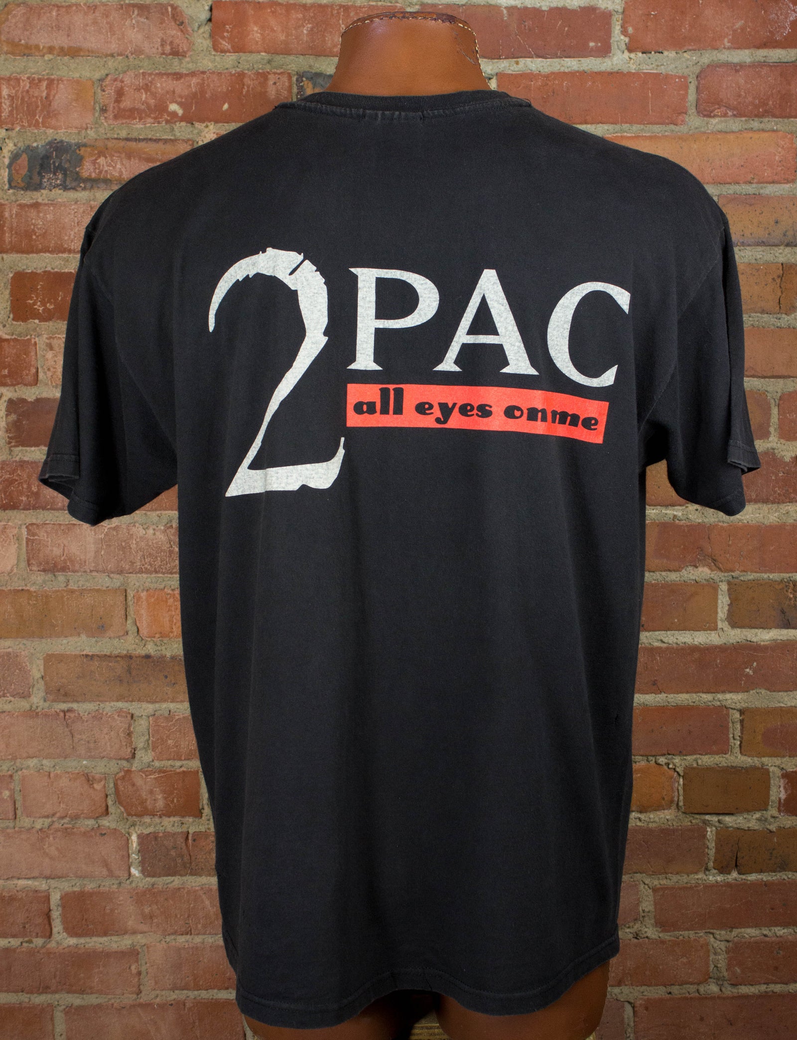 Vintage 2 Pac 1998 All Eyes On Me Official Rap Tee Concert T Shirt