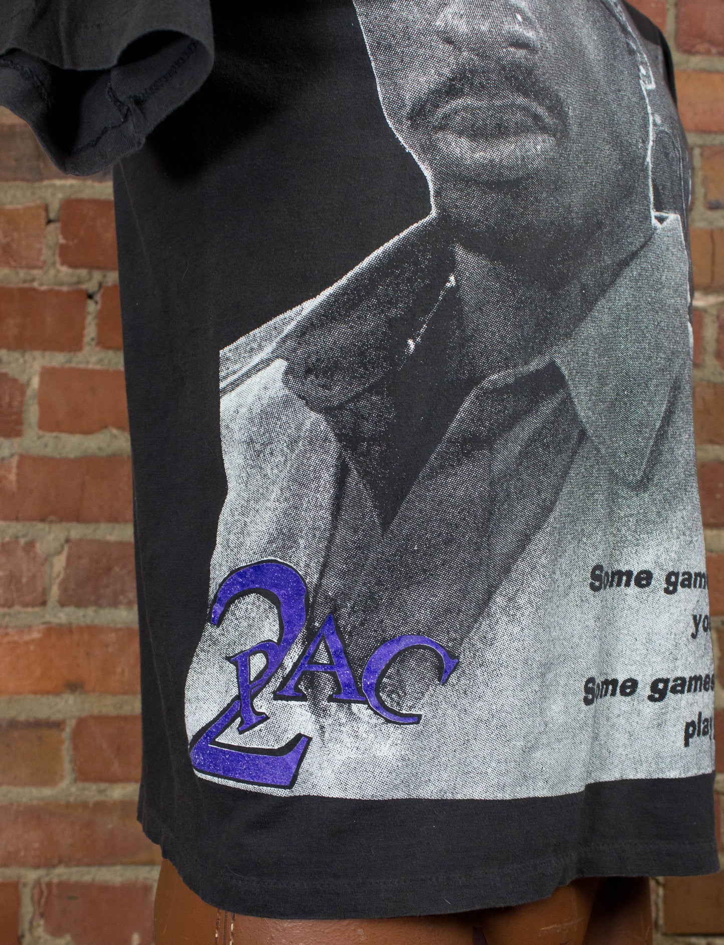 Tupac 90s Some Games You Play Bootleg Rap T Shirt