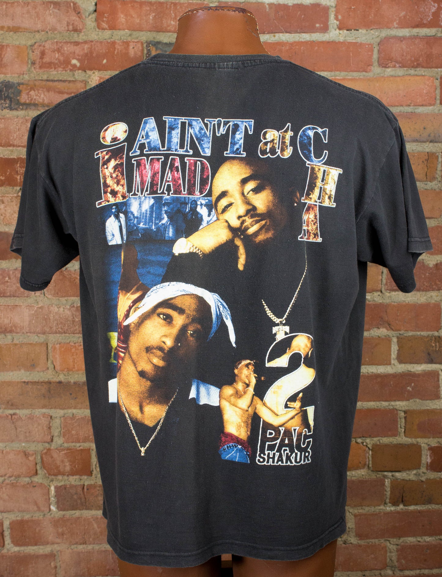 Tupac Shakur California Love I Ain't Mad At Cha Bootleg Rap Tee Concer ...