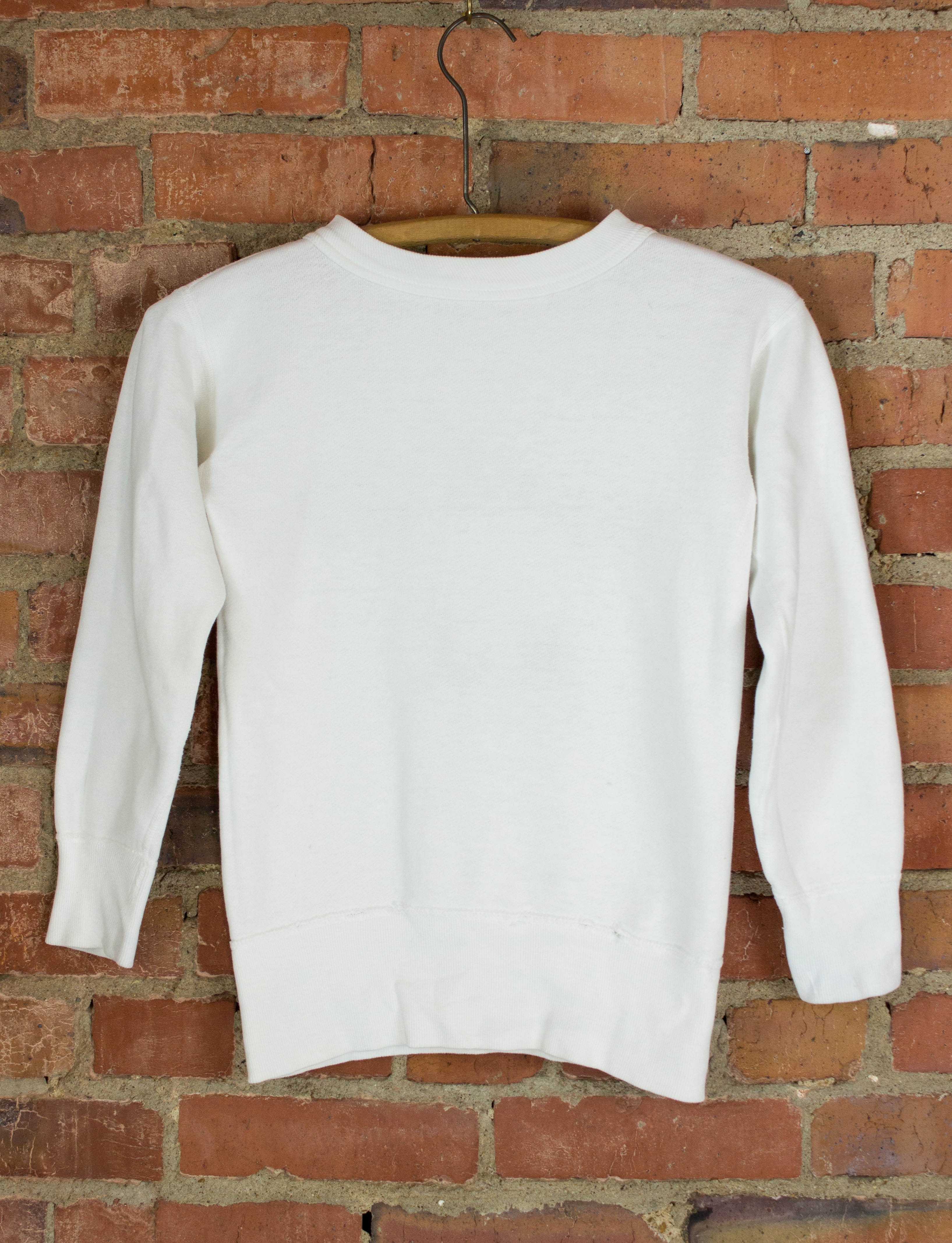 Vintage white crewneck online sweatshirt