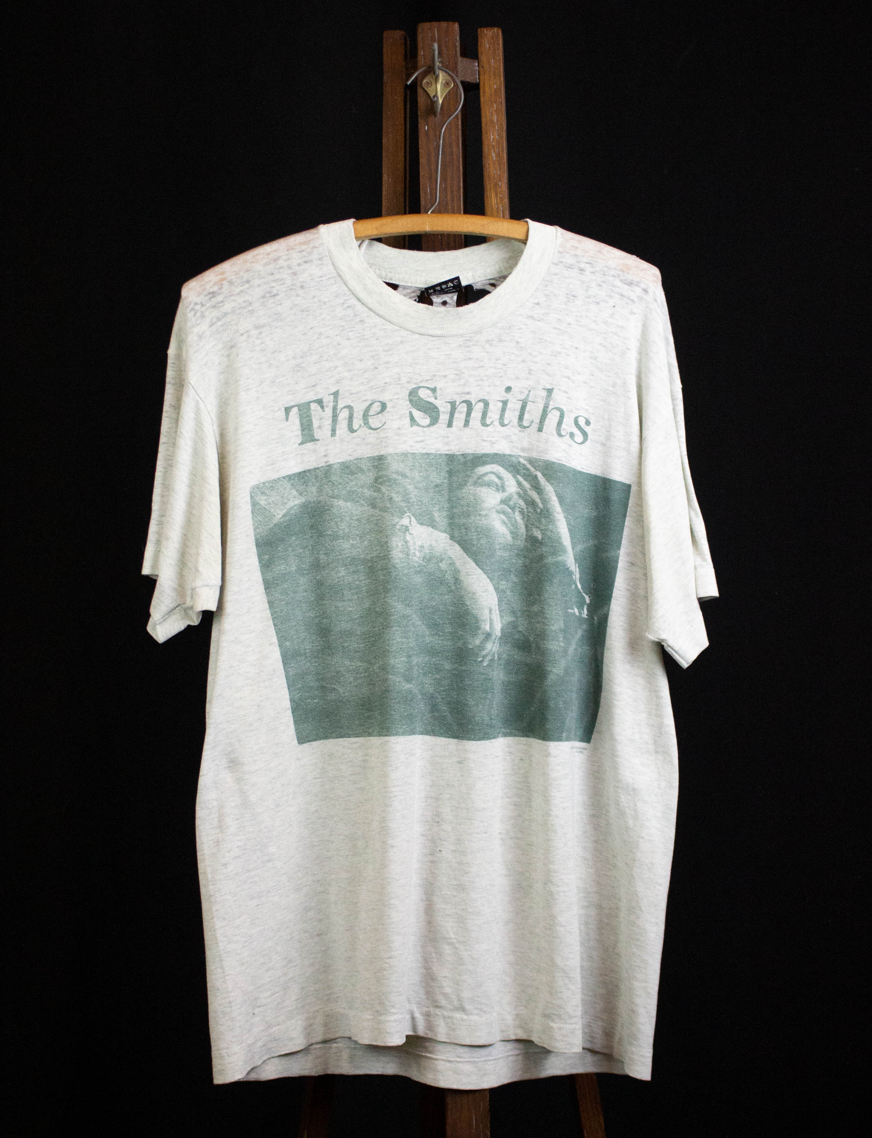 Vintage 80s The Smiths The Queen is Dead Concert T Shirt Distressed Large