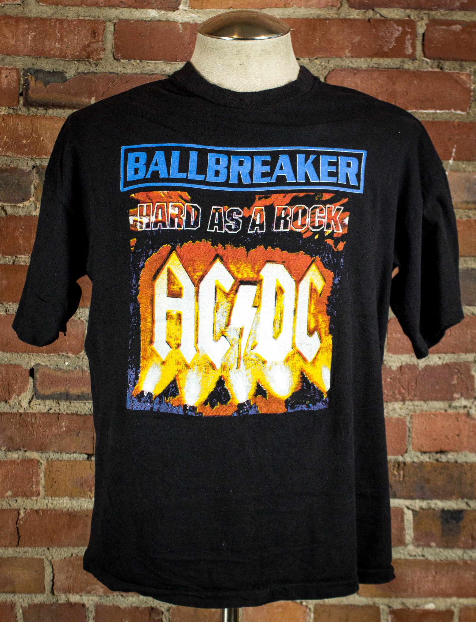 Vintage AC/DC 1996 Ballbreaker Bootleg Parking Lot Black Concert T
