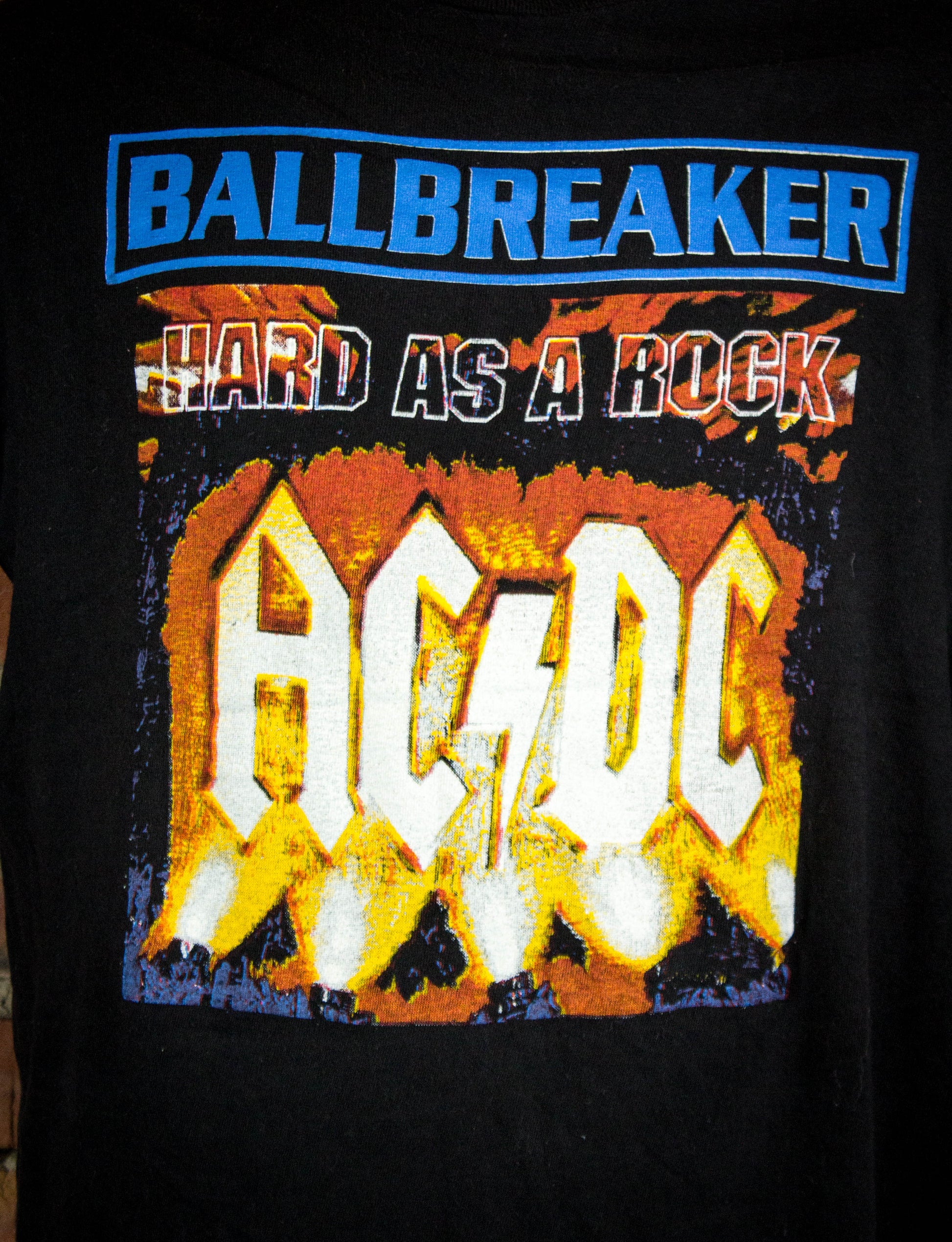 Vintage ACDC 1996 Ballbreaker Bootleg Parking Lot Black Concert T Shirt Unisex XL