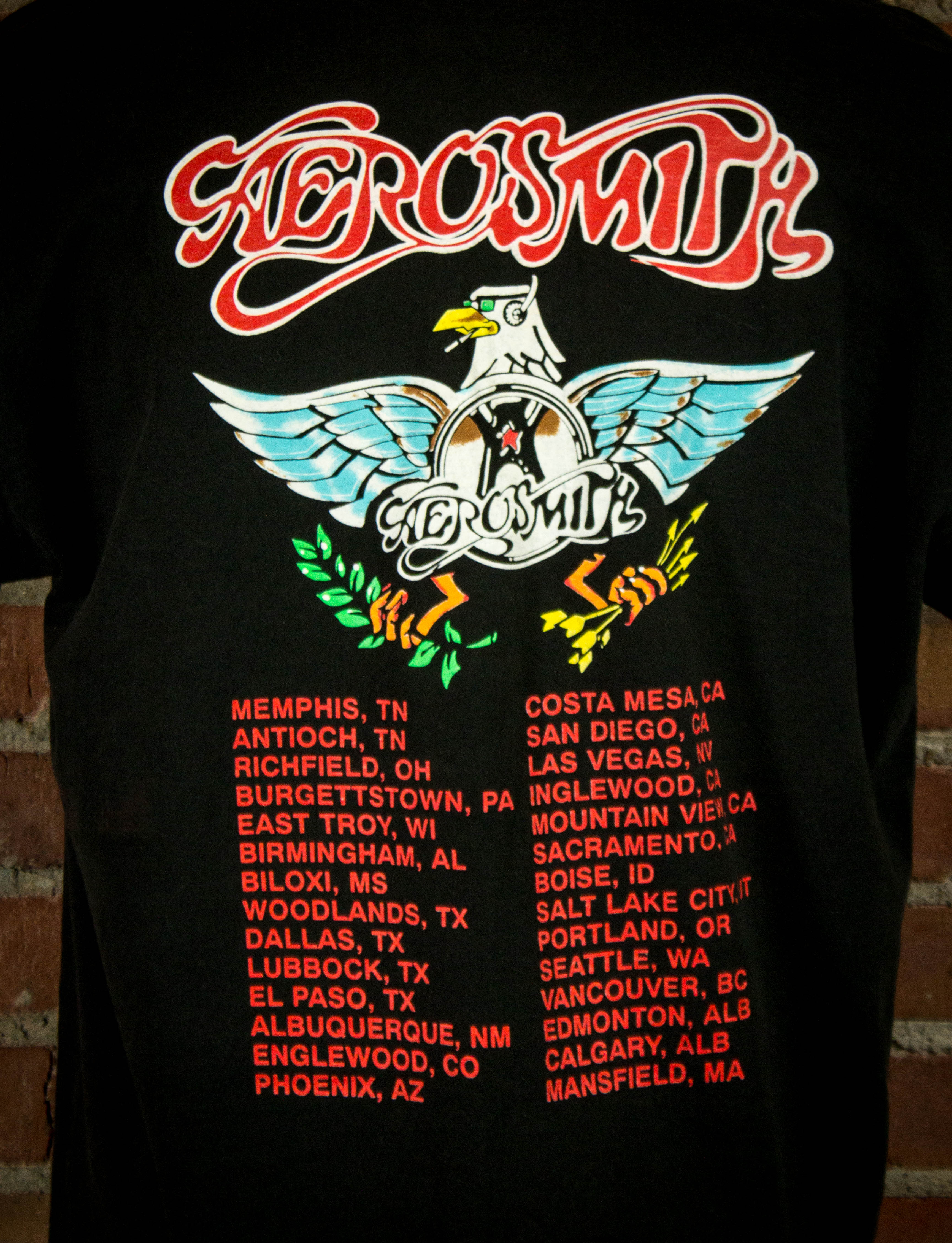 AEROSMITH tシャツ AERO FORCE ONE TOUR - トップス