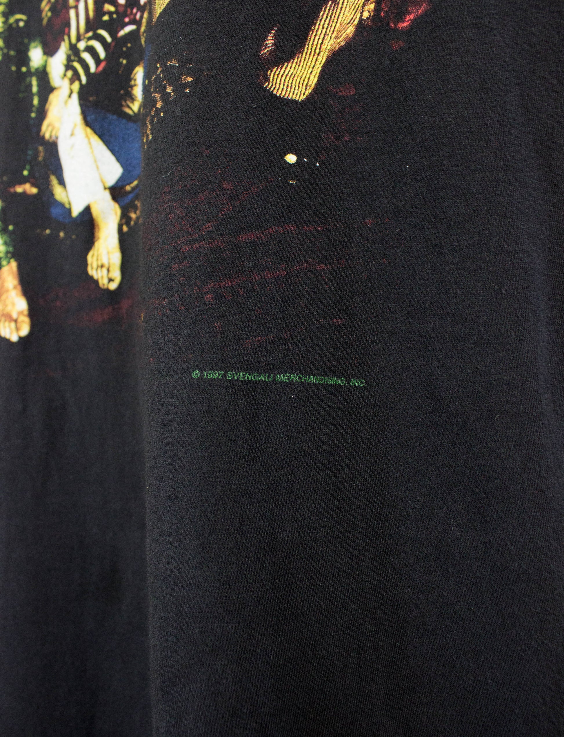 Aerosmith 1997 Nine Lives North America Tour Black Concert T Shirt Unisex Large