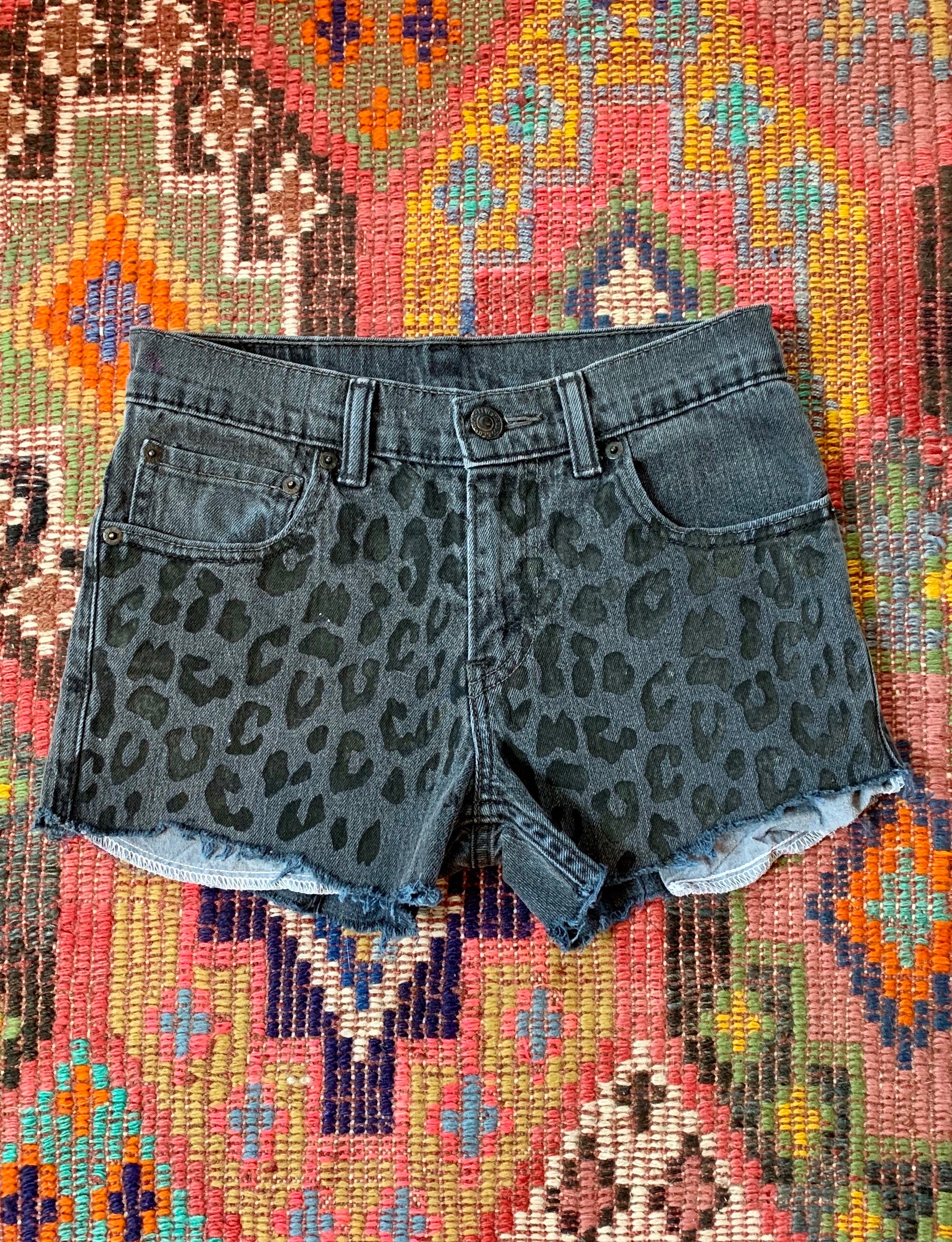 Womens cut off jean shorts sale