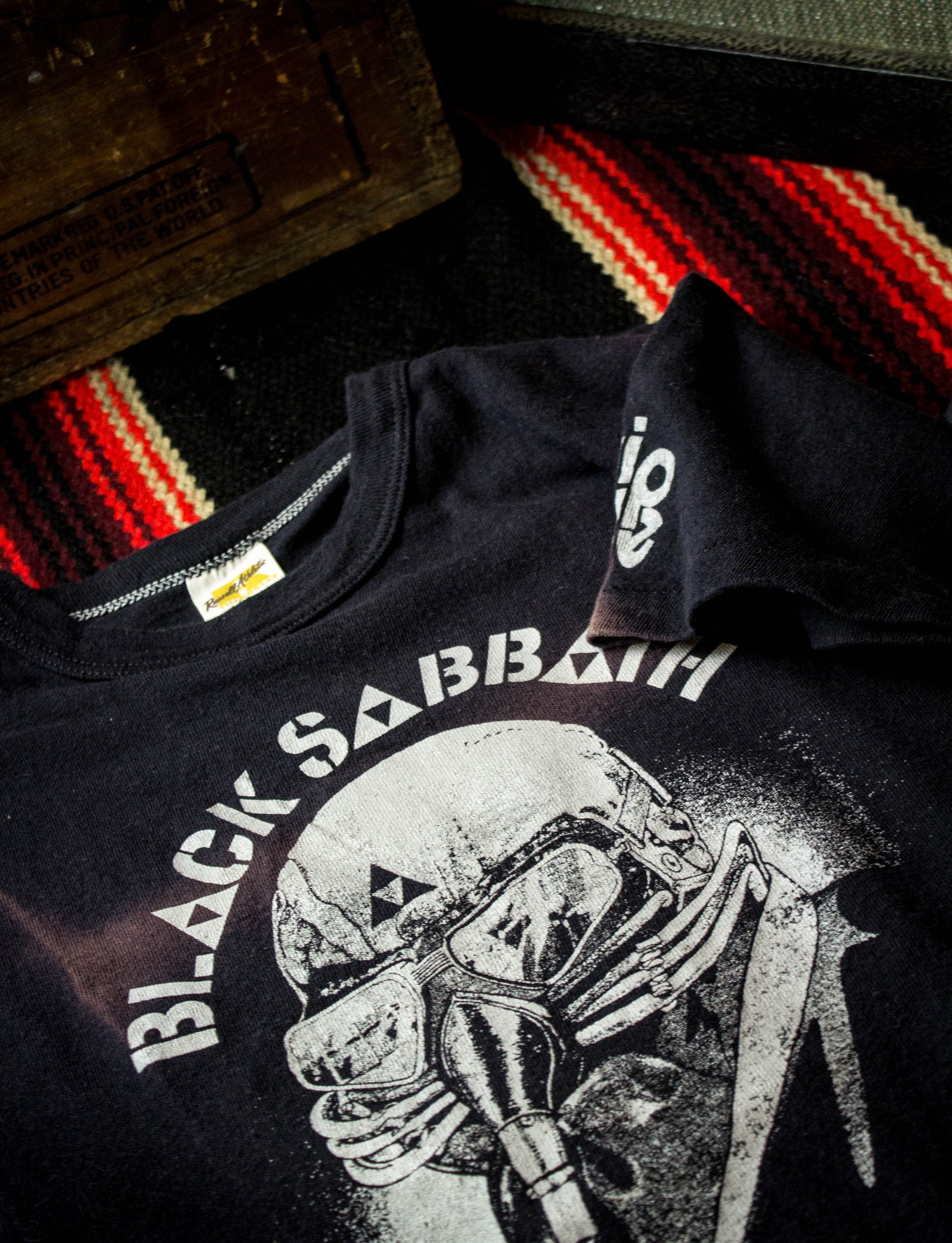 Vintage 1978 Sabbath Black Black S/M Never T Vintage Shirt Concert Say Die – Shag