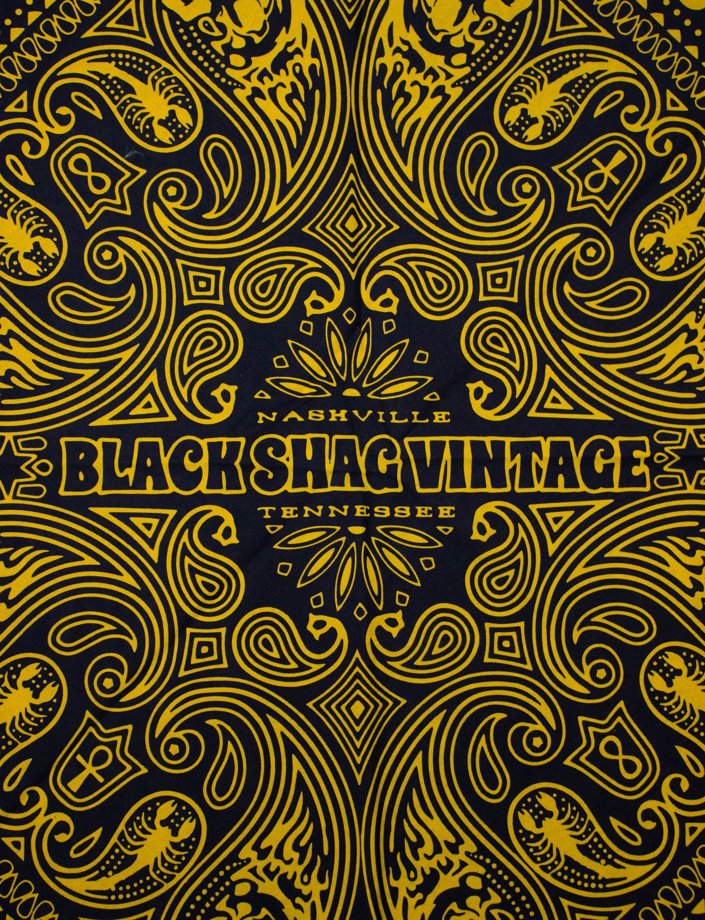 Black Shag Vintage Bandana
