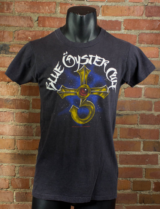 Vintage Blue Oyster Cult Concert T Shirt World Tour 1986 Unisex Small