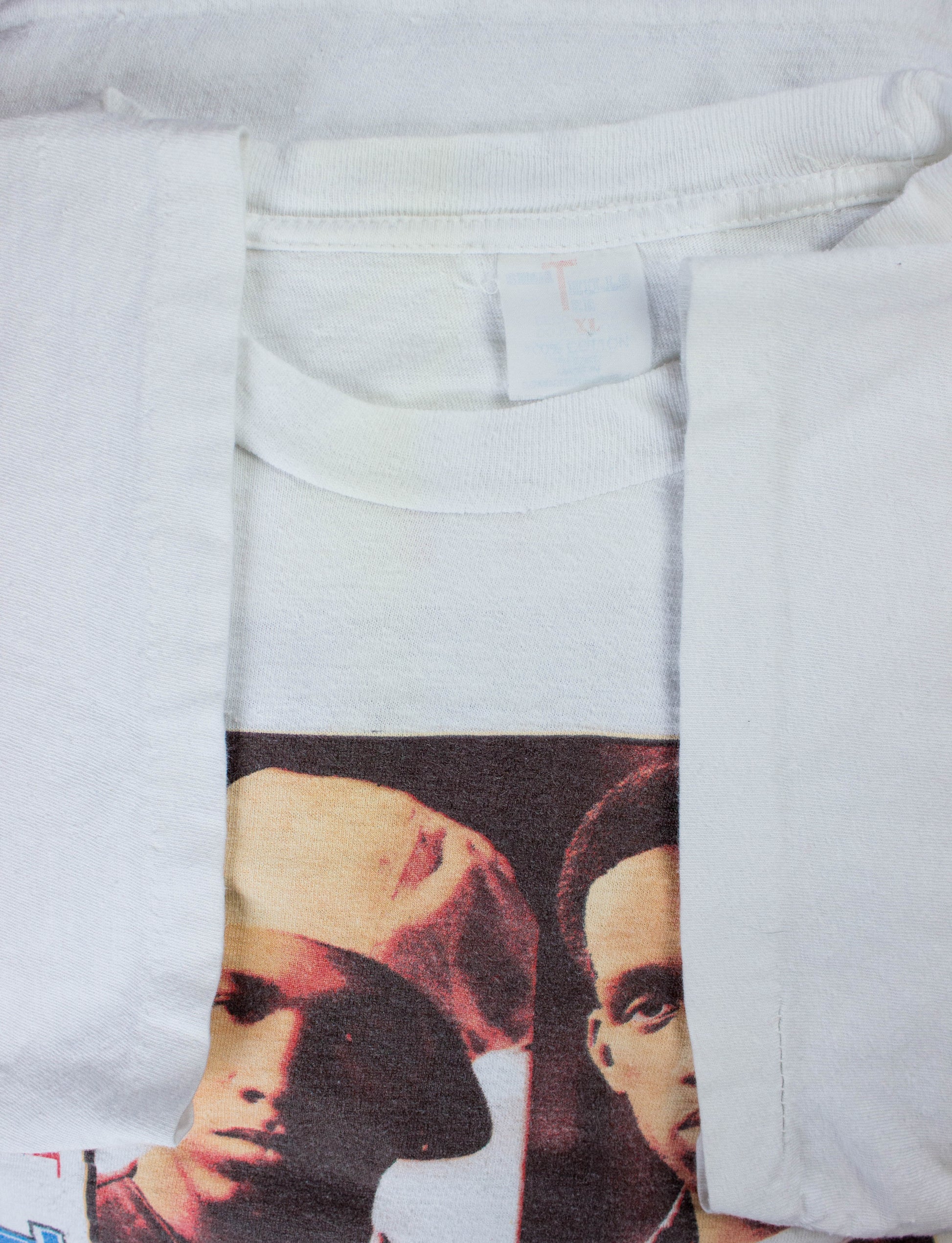 Boyz To Men 1995 Then To Now Tour Rap Tee Concert T Shirt XL