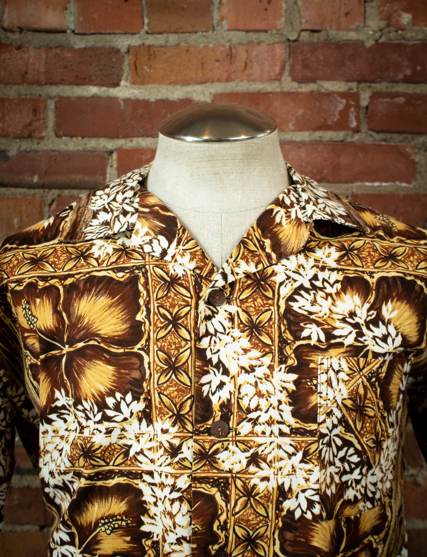 Vintage 50's Beachcomber Hawaiian Shirt Unisex Large